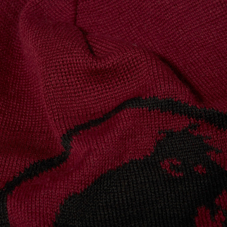 Шапка Mammut Tweak Beanie (; one size; blood red-black)